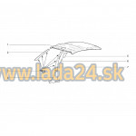 Príchytka tapacíru