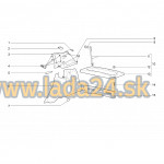 Príchytka tapacíru