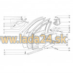 Príchytka tapacíru