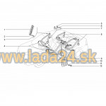 Bezpečnostný pás zadný bočný