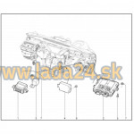 Ovládacia jednotka vyhrievania čelného skla