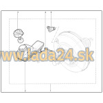 Nádobka na brzdovú kvapalinu