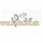 Ložisko diferenciálu