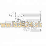 Opravná sada brzdového strmeňa