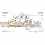 Obloženie brzdového a spojkového pedálu