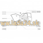 Príchytka tapacíru