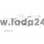 Spínač ovládania spätných zrkadiel 	