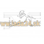 Obloženie brzdového a spojkového pedálu