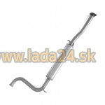 Stredový tlmič výfuku