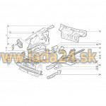 Predný bočný nosník ľavý