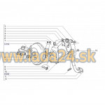 Obloženie brzdového a spojkového pedálu