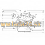 Príchytka tapacíru