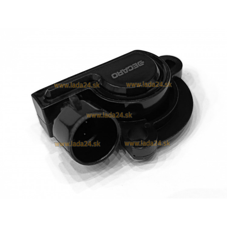 Snímač polohy škrtiacej klapky