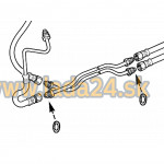 Tesniaci krúžok palivového potrubia