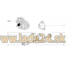 Náhon tachometra 35 zubový