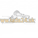 Tesnenie predného diferenciálu bočné