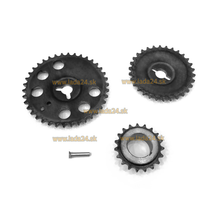 Sada ozubených kolies rozvodov bez snímača