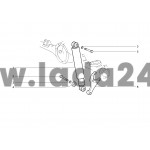 Sada skrutiek zadného tlmiča pruženia