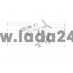 Guľový zámok prevodovky