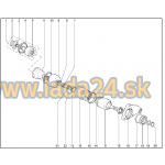 Poistný krúžok ložiska