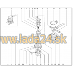 Kulisa prevodovky kompletná