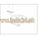 Kolík na upevnenie nápisov 