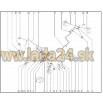 Držiak brzdovej hadice