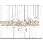 Držiak brzdovej hadice