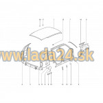 Blatník predný ľavý - kataforéza