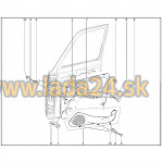 Príchytka tapacíru