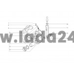 Držiak brzdového strmeňa