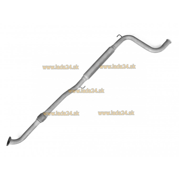 Stredový tlmič výfuku