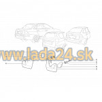 Lapač nečistôt zadný ľavý