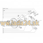 Obloženie brzdového a spojkového pedálu