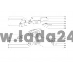 Vonkajšie spätné zrkadlo pravé - elektrické