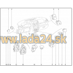 Spínač kufrových dverí