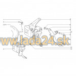 Obloženie brzdového a spojkového pedálu