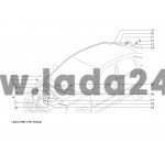 Tryska ostrekovača čelného skla