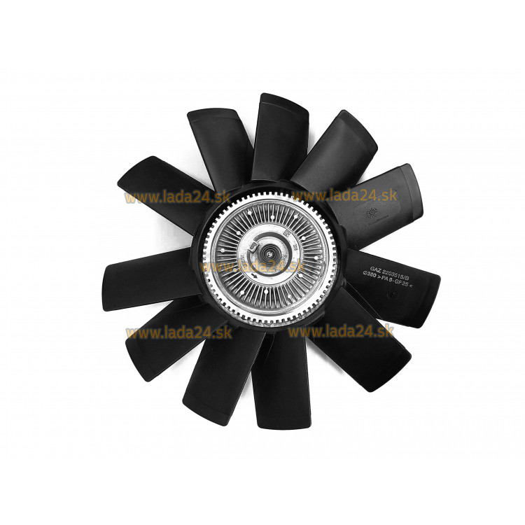 Ventilátor chladenia motora