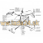 Bezpečnostný pás predný ľavý