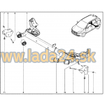 Silentblok zadnej nápravy