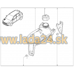 Uzáver nádržky pre chladiacu zmes