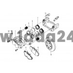 Brzdový kotúč predný bez ABS