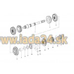 Ozubené koleso 3. prevodový stupeň