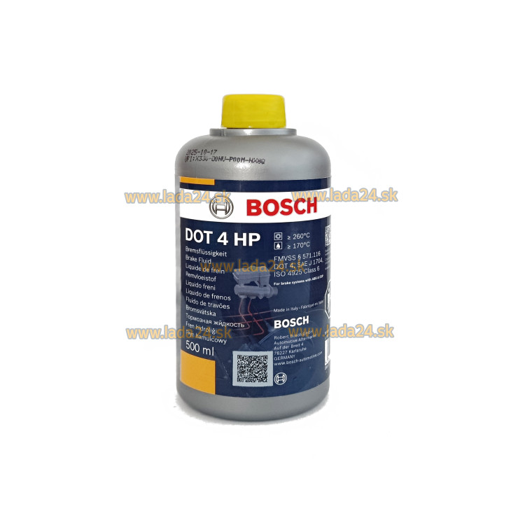 Brzdová kvapalina DOT 4HP 0,5l