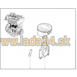 Zostava piestu a ojnice triedy A