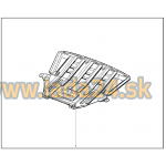 Ochranný kryt motora spodný 