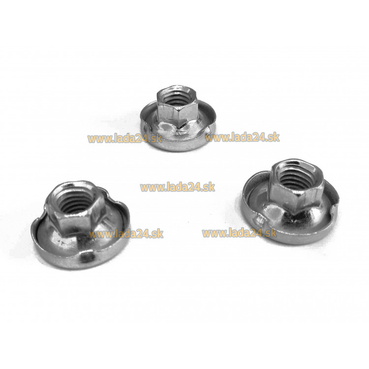 Matka výfuku s podložkou M8 - 3kusy