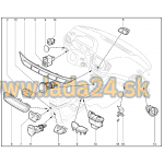 Spínač kufrových dverí