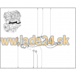 Tesnenie príruby potrubia vodného čerpadla - korok